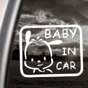  BABY POCHACCO IN CAR ON BOARD Decal Window Sticker 
