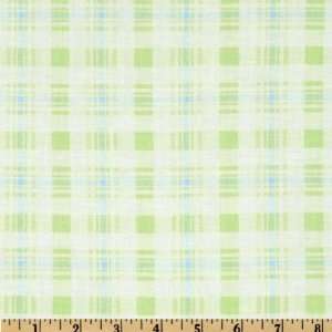  44 Wide Argyle Plaid Green/Blue Fabric By The Yard Arts 