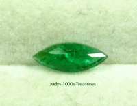 NATURAL EMERALD MARQUISE CUT LOOSE 8.04 x 3.25 x 1.60mm. 0.26ct. NOT 