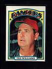 1972 Topps 510 Ted Williams EXMT B8900  