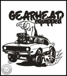 Shirt Gearhead S XXL Kustom Kulture Hot Rod Ed Roth  