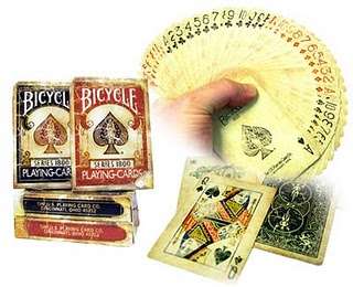 Bicycle Vintage 1800 Blue Playing Cards by Ellusionist  
