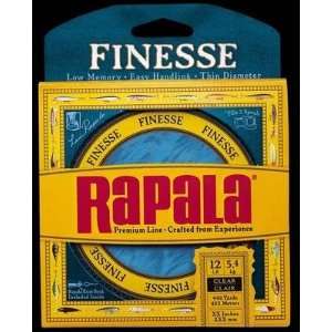  Rapala Finesse Line Clear Mono 8lb Test
