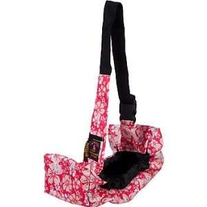  Outward Hound The Sling Go Pet Sling in Hibiscus, 19 L X 