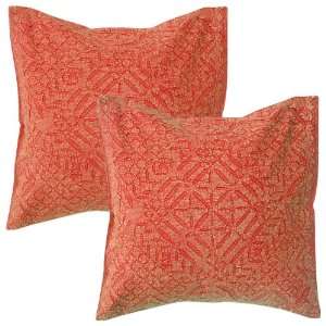 Designer Home Furnishing Cotton Cushion Covers with Beautiful Cut Work 