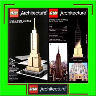 LEGO ARCHITECTURE 21002 NYC Empire State Building NEU  