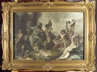 Oscar Larsen (1882 Wien  1972 Wien) Bacchanal  