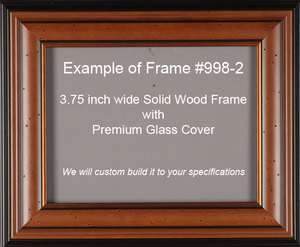 Premium Gallery Quality Custom Solid Wood Picture Frame  