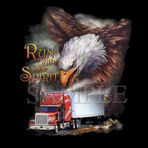 00853 American Truck / Trucker / LKW Motiv T Shirt  