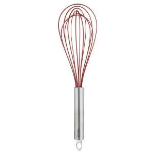  Cuisipro Silicone Piano Whisk 10 Red
