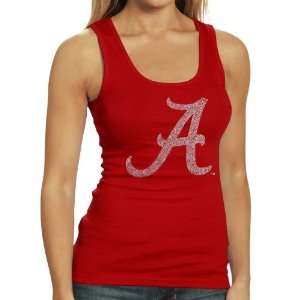   Alabama Crimson Tide Ladies Crimson Cassie Tank Top