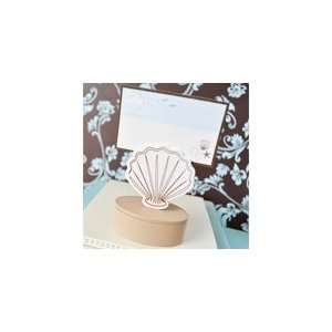  Shell Place Card Favor Boxes with Designer Place Cards set 