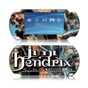   MS JIMI60014 Sony PSP Slim  Jimi Hendrix  South Saturn Delta Skin