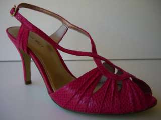 NINE WEST TOKEEPX3 Fuchsia Shoes Heels Strappy Women  