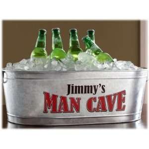  Personalized Man Cave Beverage Tub