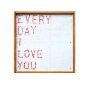  small every day i love you wall art
