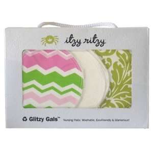 Itzy Ritzy Glitzy Gals Washable Nursing Pads Variety Pack Little Miss 