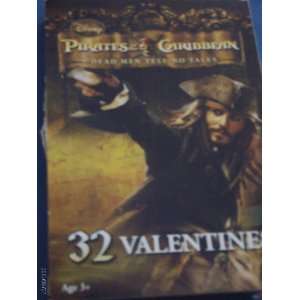 Disney Pirates of the Caribbean Valentines