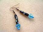 Magnetic Hematite, Crystal & Glass Beads Earrings Artis