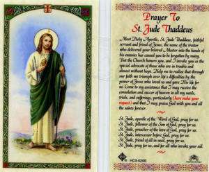   Thaddeus Friend of Jesus Holy Card HC26 Catholic Prayer Cards  