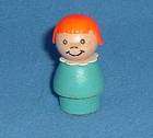 Vintage Fisher Price Little People All Wood  