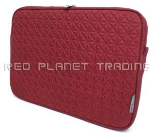 New Belkin Red 15.4 Notebook Quilted Carrying Case