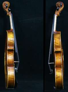 LUXURIES CARVED STRAD VIOLIN #0316 Great Projection  