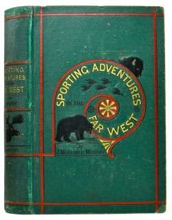 1880 ANTIQUE OLD WEST HUNTING & TRAPPING GUIDE Sioux PLAINS INDIANS 