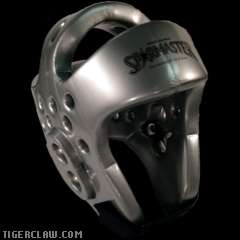 PracticeSafely with the Sparmaster Sparring Headguard in a Cool Array 