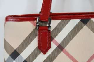 BURBERRY SMALL NOVA CHECK TOTE MSRP $750 Current Style  