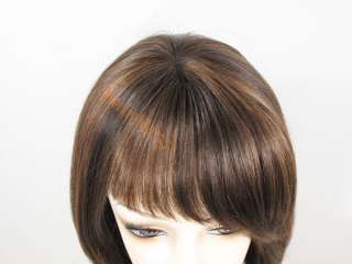 100% REMY Human Hair Straight Full Wig SEBINA #FS4/30  