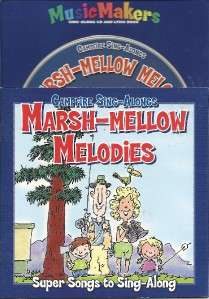   MARSH MELLOW MELODIES CHILDRENS SING A LONG CD AND LYRICS BOOK  