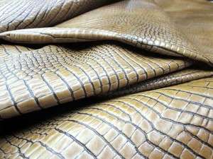 CP#3 CASHMERE GATOR Leather Cowhide Upholstery Skins (29 sq/ft)  