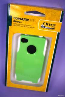   commuter case green and white with warranty for iphone 4 universal