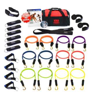 Official BODYLASTICS® MMA TRAINING SYSTEM 328lbs Resistance Exercise 