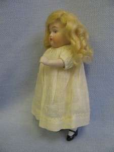 KESTNER c1890 Jointed #158 ALL BISQUE Super Pouty  