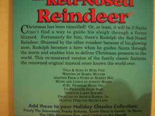 RUDOLPH THE RED  NOSED REINDEER VHS TAPE 074644956030  