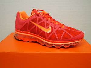 Mens Nike Air Max+ 2011 Running Shoes Max Orange/Total Orange  
