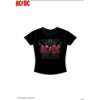 Black Ice WomenS T Shirt Small Ac, Dc  Musik