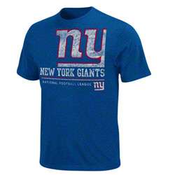 New York Giants Heathered Royal The Submariner T Shirt 