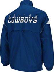 Dallas Cowboys Navy 2011 Sideline Momentum Hot Jacket 