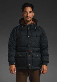 OBEY Blizzard Puffer Jacket in Graphite  
