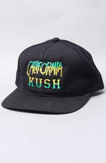 Sneaktip The California Kush Snapback Hat in Black  Karmaloop 