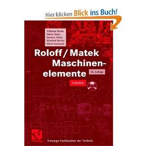 Maschinenelemente, Lehrbuch; Tabellenbuch, 2 Bde. mit CD ROM. (14 