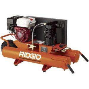 RIDGID 9 Gallon Portable Gas Powered Air Compressor (Reconditioned 