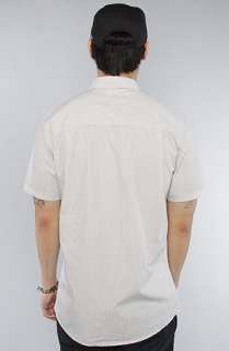 KR3W The Vista Buttondown Shirt in Light Grey  Karmaloop   Global 