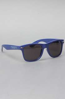 Mishka The Cyrillic Sunglasses in Royal Blue  Karmaloop   Global 