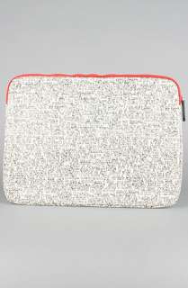 Nixon The Tempted 15 Laptop Sleeve in Typo Bone  Karmaloop 