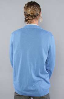 WeSC The Borik Cardigan in Clear Blue Melange  Karmaloop   Global 