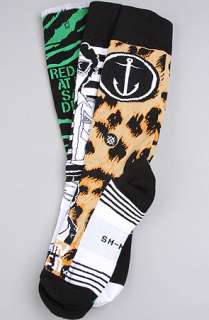 Stance Socks The Red Skies 3OfAKind Socks in Black  Karmaloop 